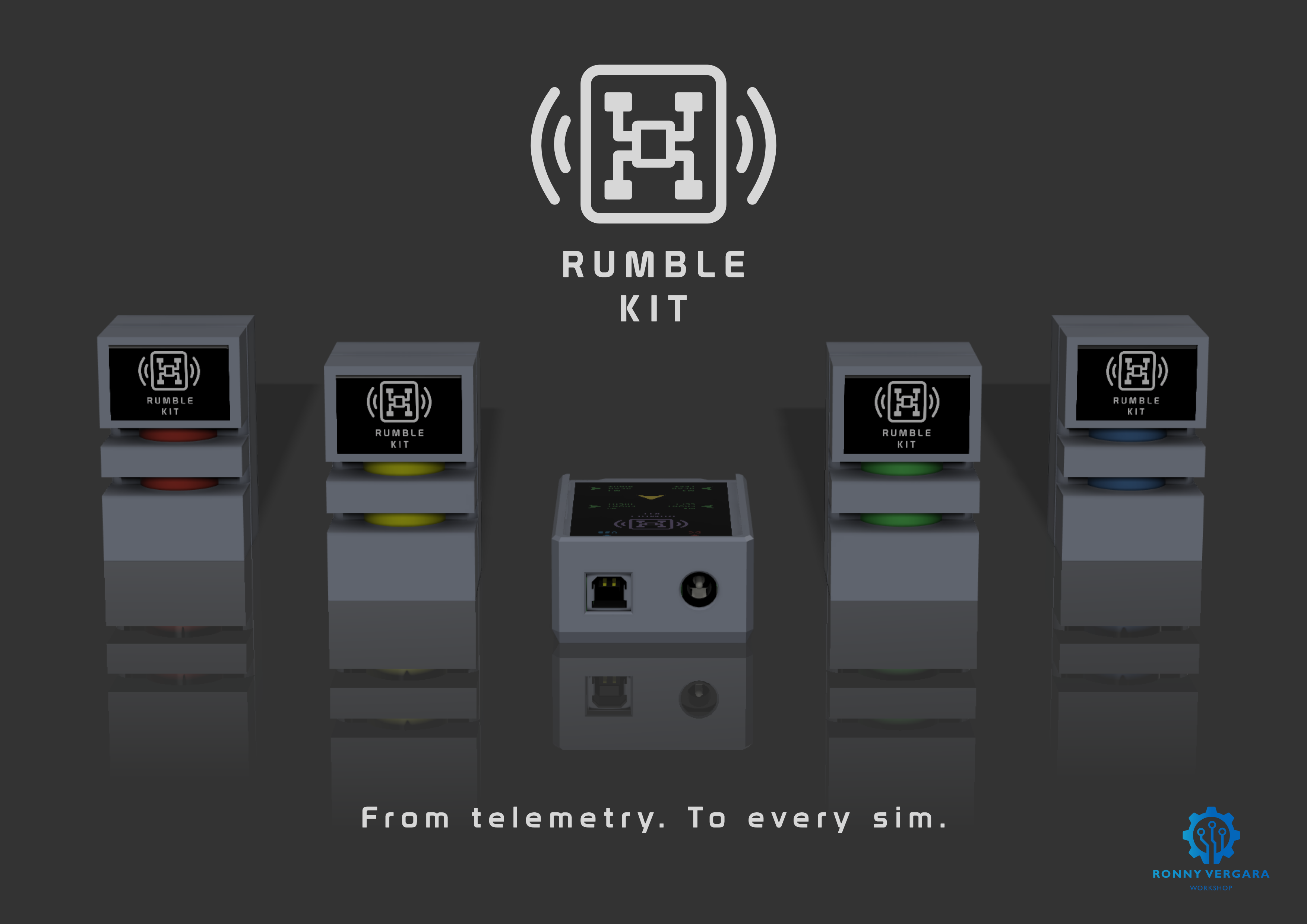 Affiche Rumble Kit Gray